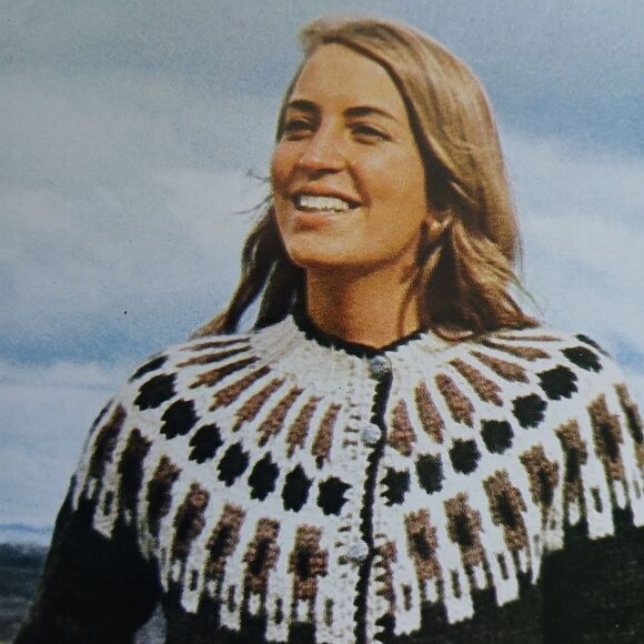 Vintage 1970's Reynolds Yarn Icelandic Lopi Wool Sweater Patterns Vol 78 - Picture 3 of 15